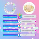 guirlande lumineuse led intelligente bluetooth pour fêtes et décorations