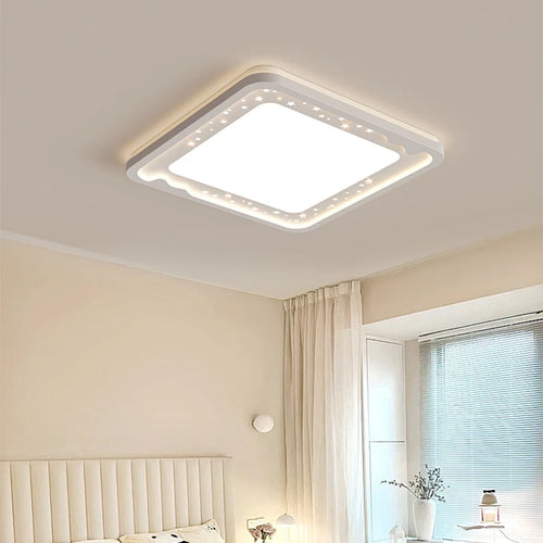plafonnier moderne éclairage intérieur chaleureux ciel étoilé - vue 6 sur 9