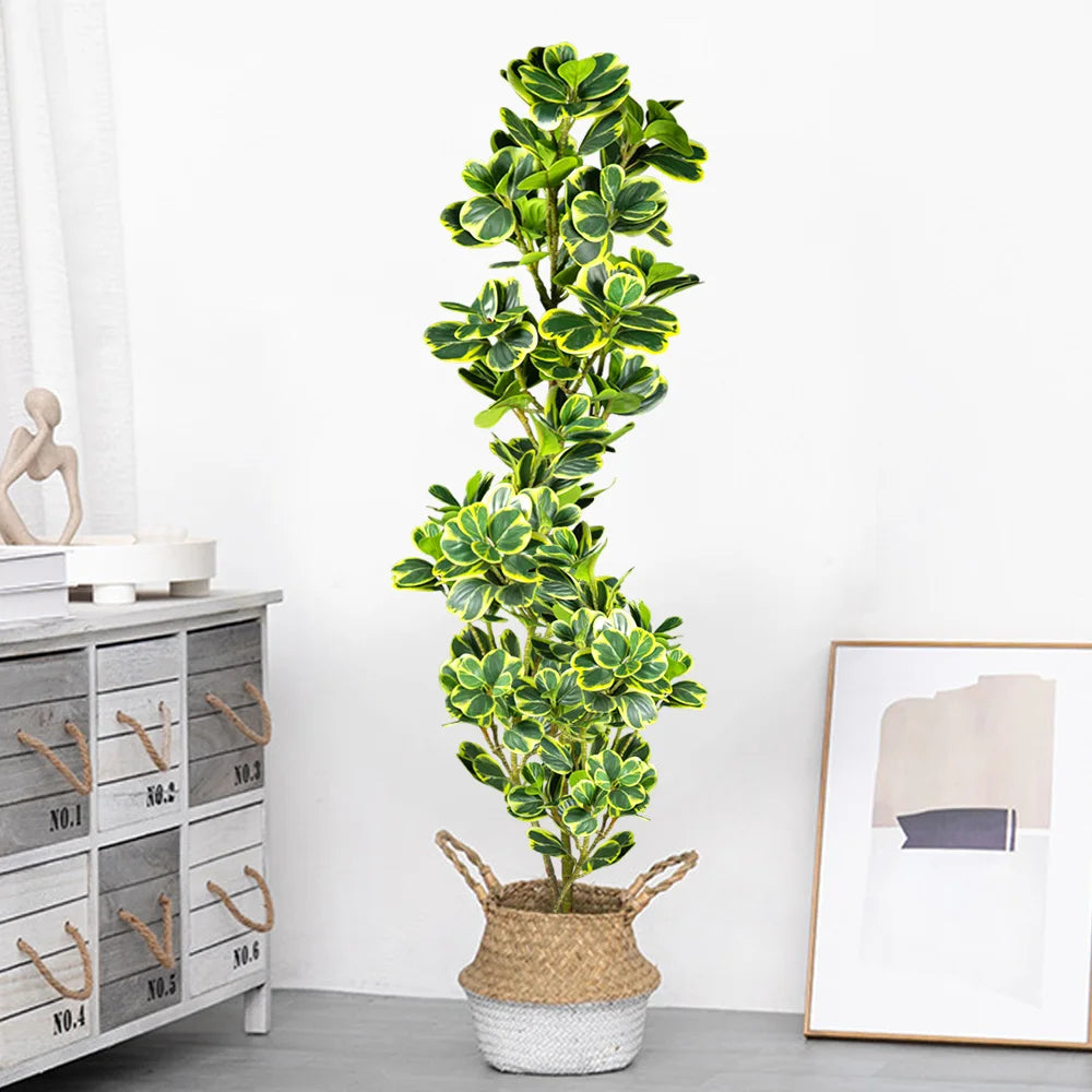 arbre artificiel ficus en plastique pour décoration extérieure - vue 3 sur 9