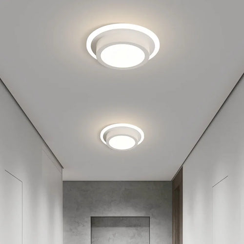 Plafonnier moderne à leds pour intérieur décoration maison - vue 4 sur 12