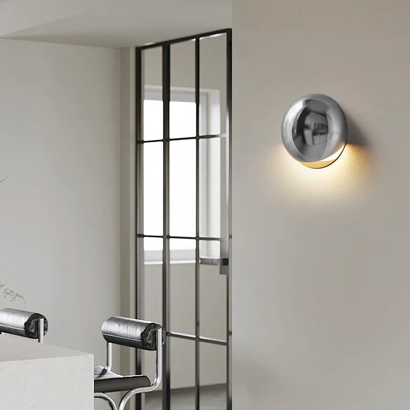 applique murale moderne en fer et acrylique design élégant pour intérieur - vue 3 sur 8