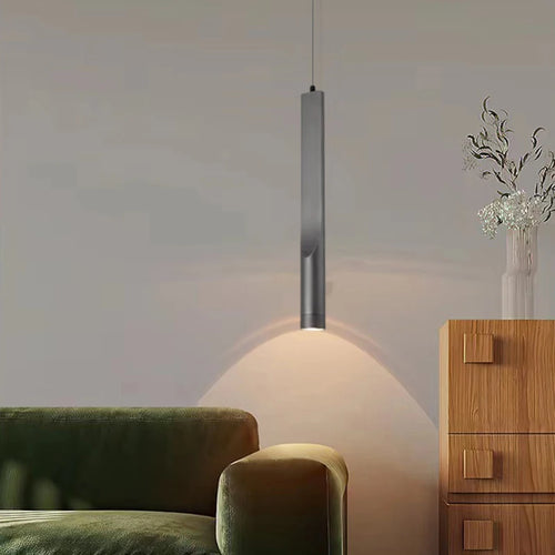 suspension en aluminium style minimaliste 3000k - vue 4 sur 8