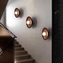 applique murale led simple design bois massif nordique