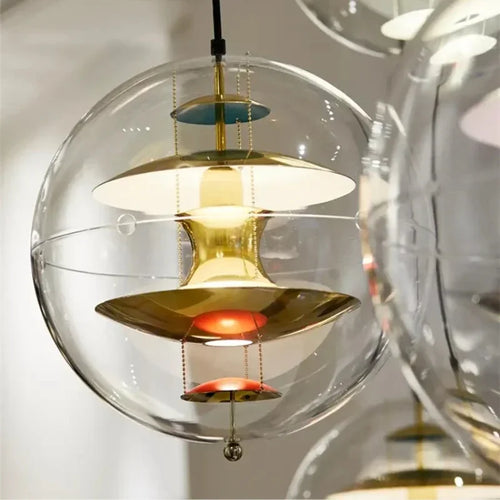 suspension globe design haut de gamme pour décoration intérieure - vue 6 sur 9