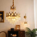 lustre en cristal pour un éclairage élégant et raffiné