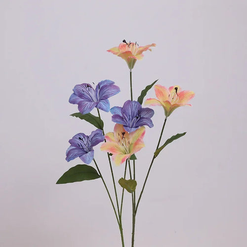 fleurs en soie lys décoratif pour intérieur et extérieur - vue 7 sur 15