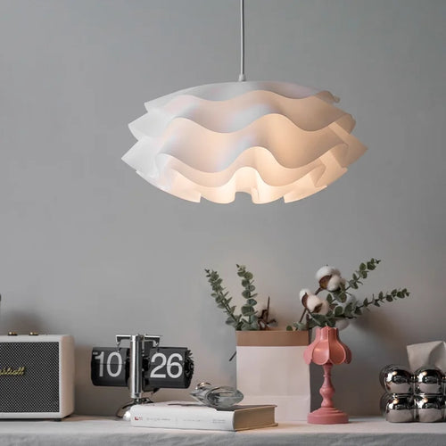 lustre nordique à fleurs pour éclairage intérieur décoratif - vue 3 sur 8