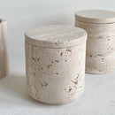 réservoir de stockage en marbre naturel pour bougies accessoires décoratifs