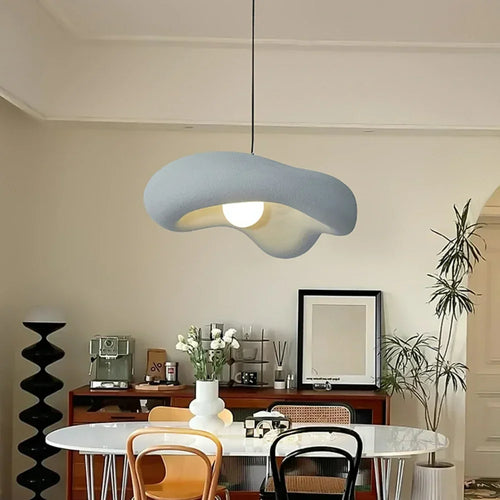 suspension wabi sabi décoration intérieure éclairage moderne design contemporain - vue 4 sur 9