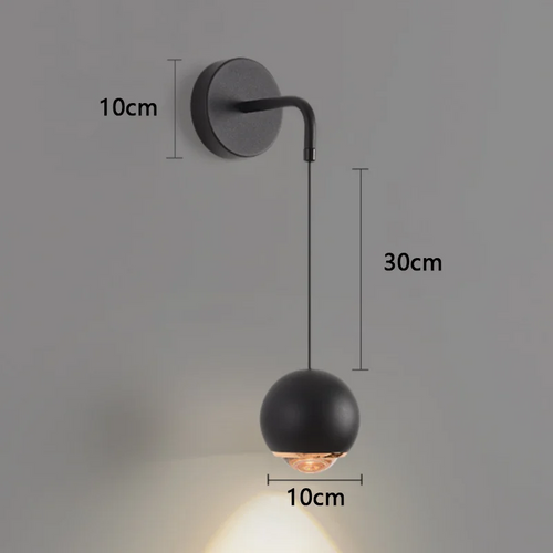 applique murale nordique créative pour éclairage décoratif moderne - vue 10 sur 12