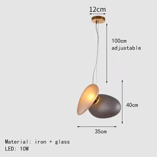 suspension LED design moderne avec fil réglable - vue 13 sur 28