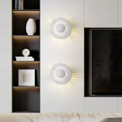 applique murale en fer design corne italienne pour décoration intérieure à led - vue 4 sur 11