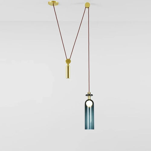 suspension en métal réglable design pour éclairage intérieur décoratif - vue 15 sur 25