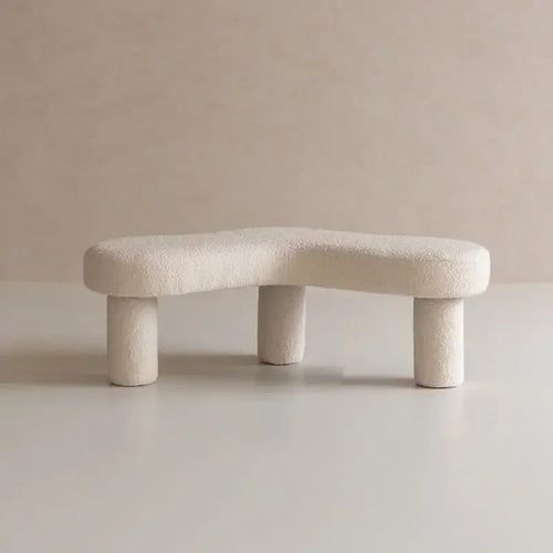 tabouret créatif moderne en tissu design nordique pour boutiques et entrées - vue 11 sur 15