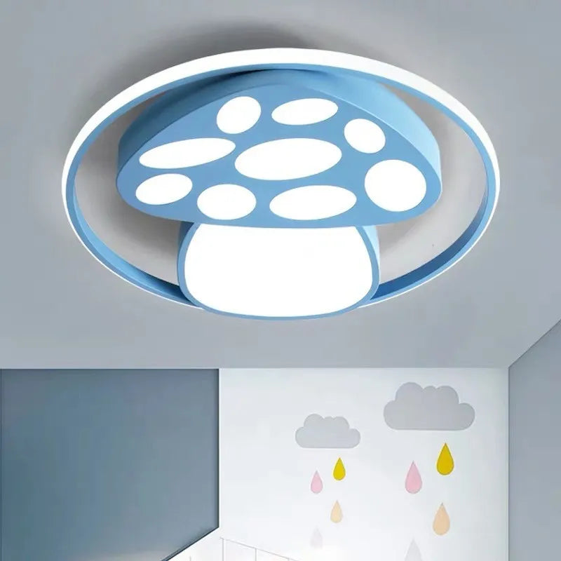 plafonnier led lune dessin animé pour enfants moderne - vue 6 sur 15