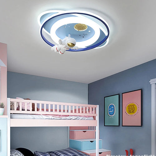 lustre led créatif trois têtes pour enfants - vue 5 sur 14