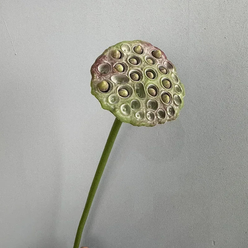 plantes artificielles lotus touché réel décoration florale pour intérieur - vue 7 sur 8