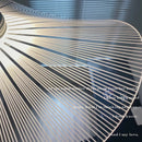 lustre led moderne suspendu lotus classique restaurant
