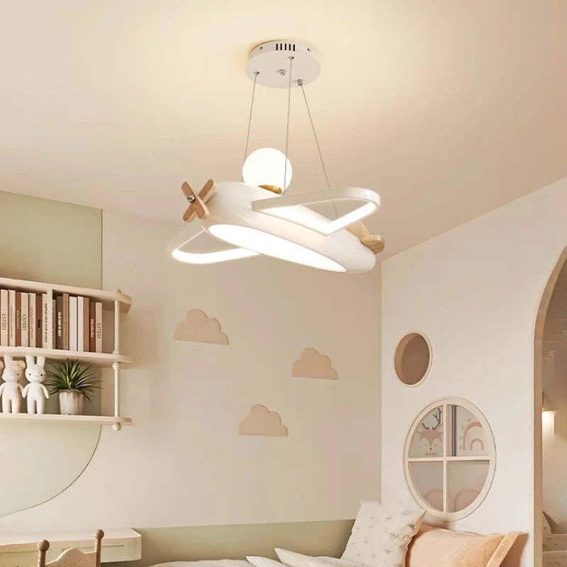 lustre moderne pour chambre d'enfant style romantique et élégant - vue 4 sur 8