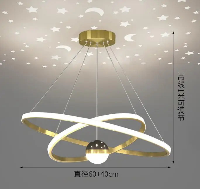lustre moderne à led en silice pour restaurant et bureau - vue 14 sur 14