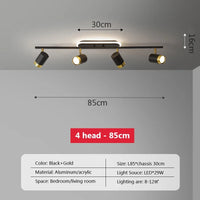 plafonnier led moderne à bande lumineuse décorative pour intérieur