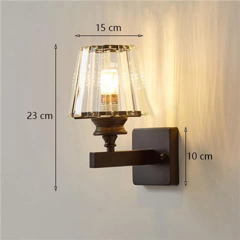 applique murale moderne en verre style nordique luxe - vue 14 sur 15