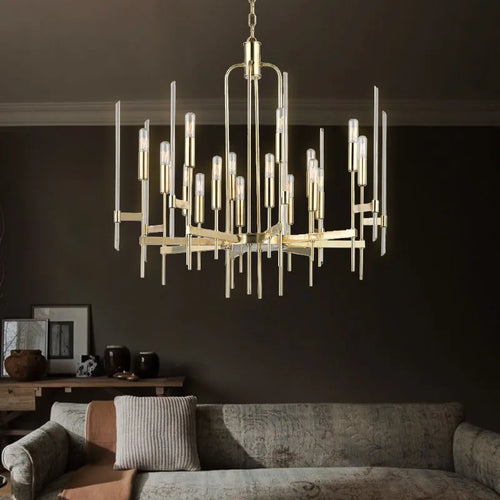 lustre de luxe post-moderne nordique pour restaurant et villa - vue 2 sur 8