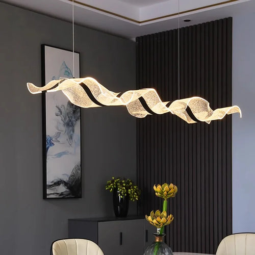 Lustre LED design moderne suspendues idéales pour décoration intérieure - vue 3 sur 6