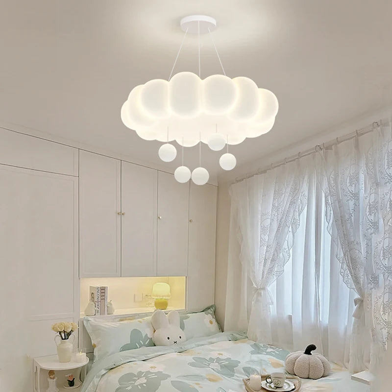 suspension créative en forme de nuage pour garçon ou fille - vue 4 sur 10