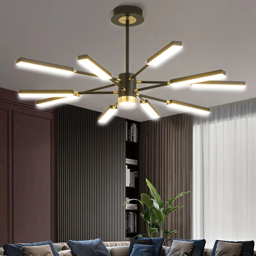 lustre moderne à suspension pour décoration intérieure et éclairage nordique - vue 2 sur 10