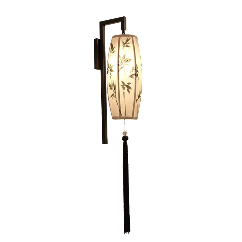 applique murale led style chinoiserie pour hôtel et salon de thé - vue 5 sur 9