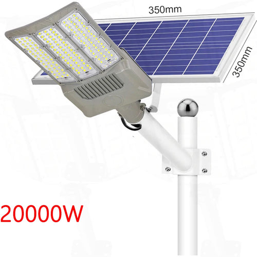 20000W Split Solar Street Light Outdoor Aluminum Solar Street Light Garden Sunlight House Remote Control Waterproof Wall Lamp - vue 26 sur 41