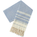 serviette de plage turque coton motif losanges jacquard