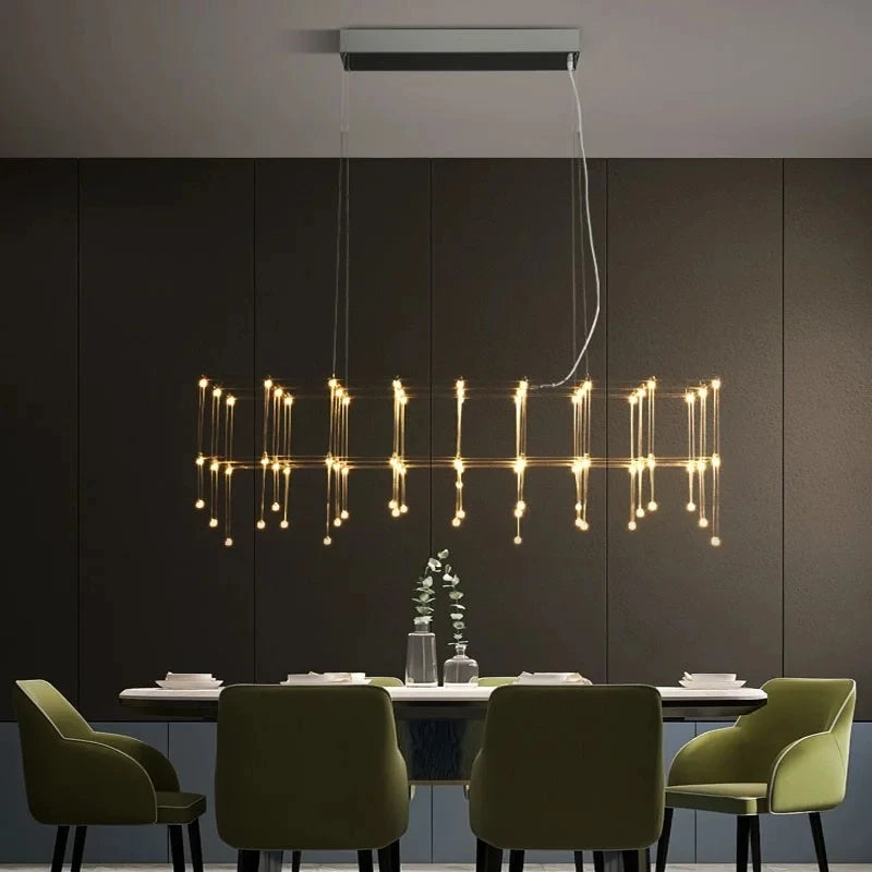 lustre LED postmoderne créatif pour bar et réception - vue 4 sur 8