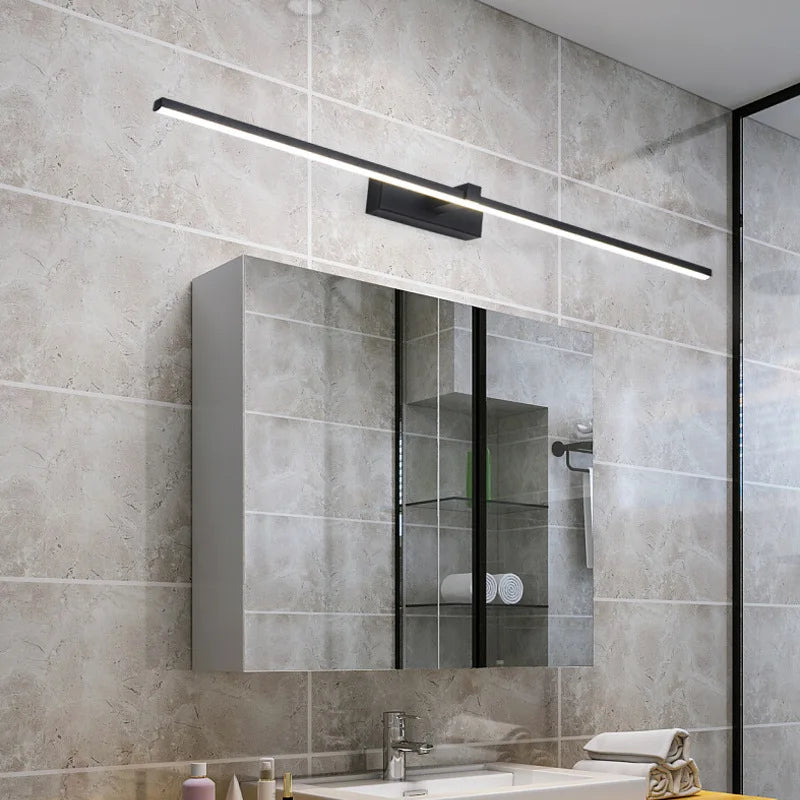 miroir phare armoire salle de bain avec lumière led - vue 2 sur 8