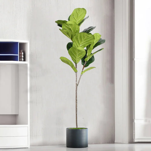 branches artificielles de ficus grandes feuilles pour décoration extérieure - vue 2 sur 6
