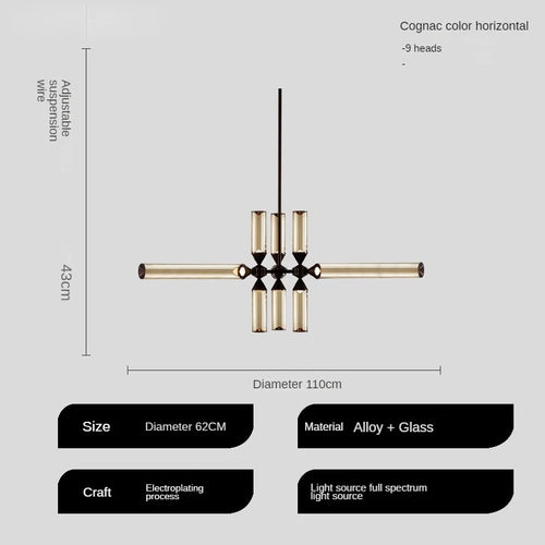 lampe à poser créative en verre design italien pour tous les espaces