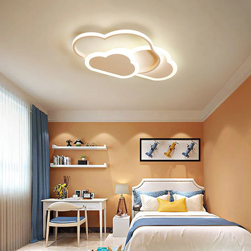 plafonnier led cloud éclairage moderne pour enfant - vue 4 sur 7