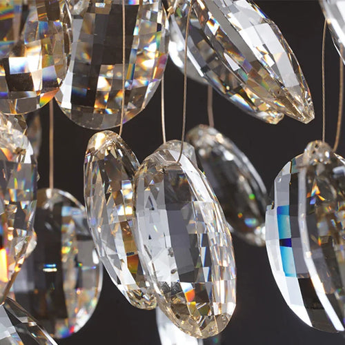 lustre en cristal de luxe pour décoration intérieure élégante - vue 5 sur 10