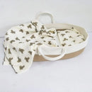 panier de couchage bébé en coton léger et doux