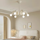 lustre romantique en métal avec conduite d'eau led pour intérieur