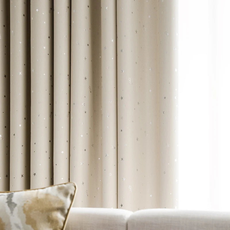 Rideau occultant plissé motif enfant salon chambre balcon - vue 3 sur 12