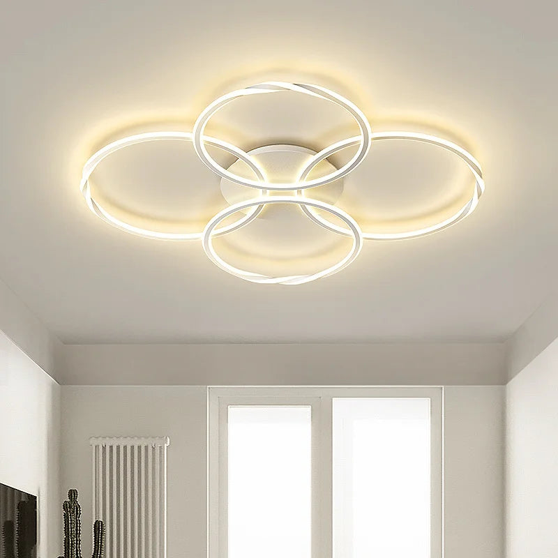 lustre moderne en led design créatif minimaliste pour intérieur élégant - vue 3 sur 18