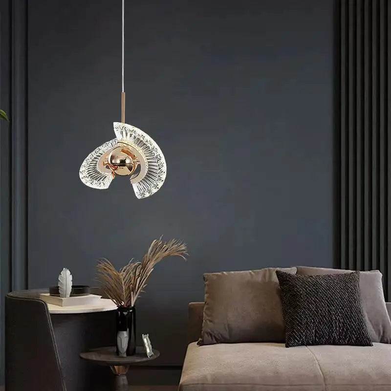lustre led créatif nordique pour bar et restaurant - vue 3 sur 6