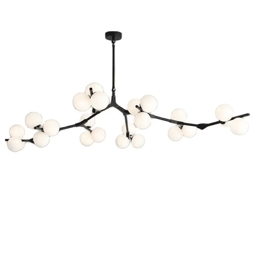 suspension en verre moléculaire style post-moderne pour intérieur élégant - vue 6 sur 11