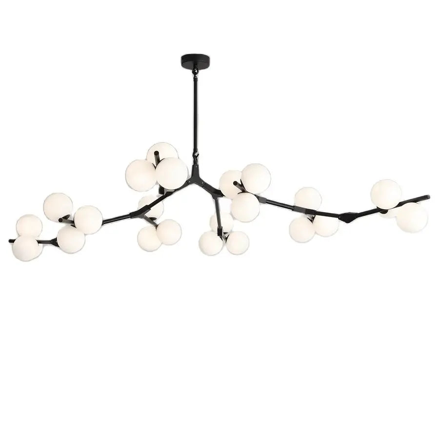 suspension en verre moléculaire style post-moderne pour intérieur élégant - vue 5 sur 11
