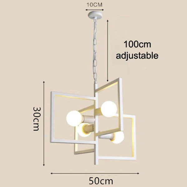 suspension industrielle vintage avec cordon et girouette