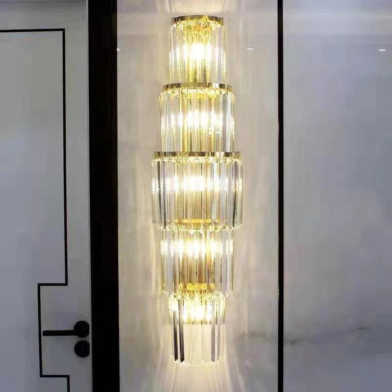applique murale moderne en cristal pour un éclairage luxueux - vue 4 sur 15