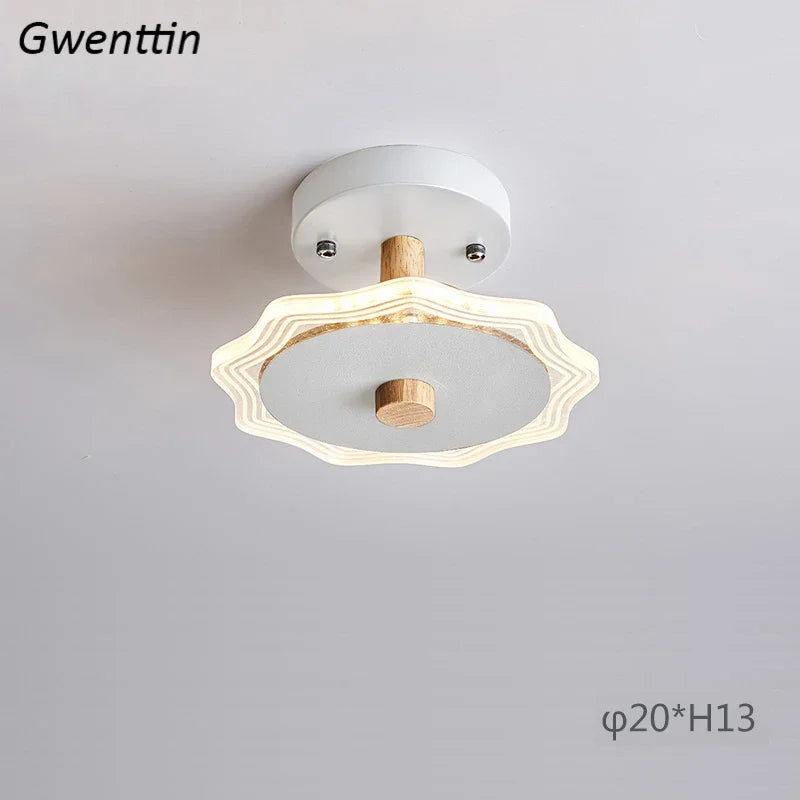 plafonnier moderne nordique led interchangeable pour intérieur élégant - vue 12 sur 12