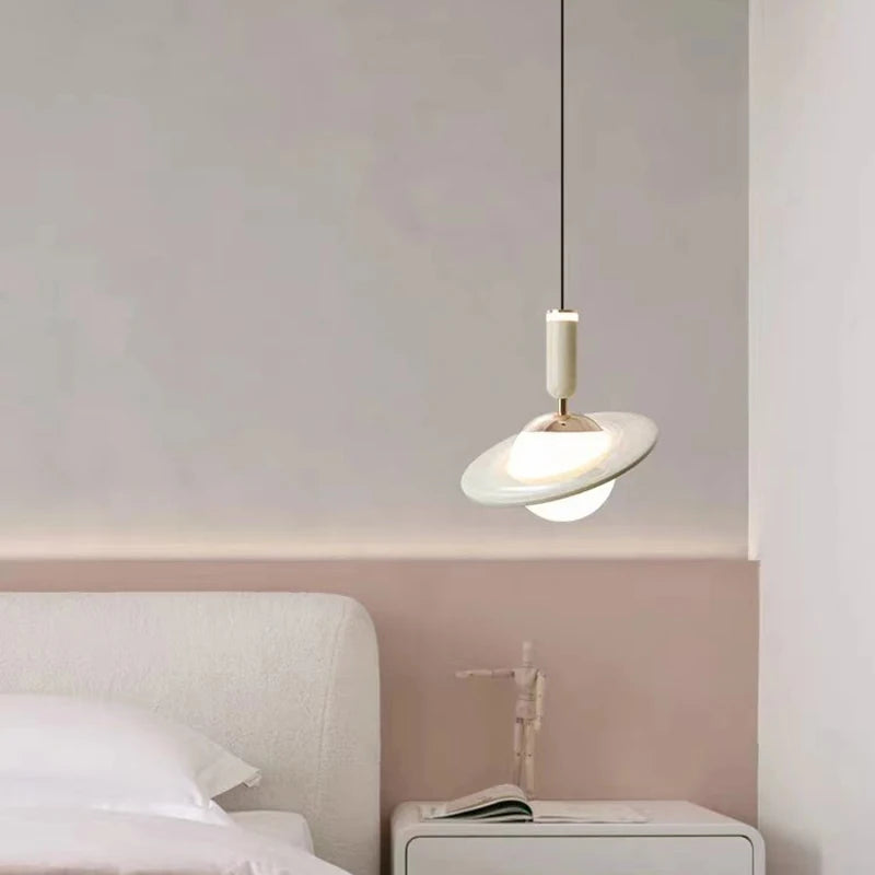 lustre saturno design led ajustable en hauteur - vue 4 sur 9